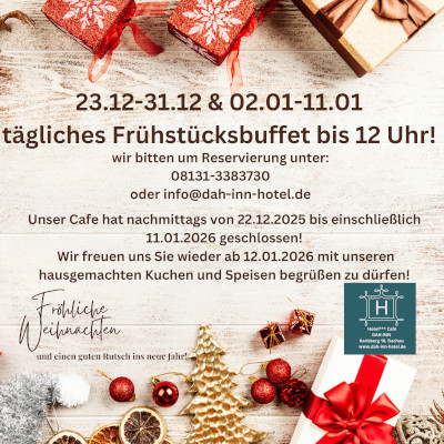 Frühstücksbuffet im Hotel DAH-Inn